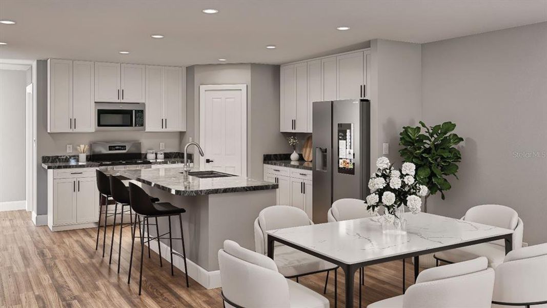 Furnished interior view inside a new home in , Lehigh Acres (Image 5).