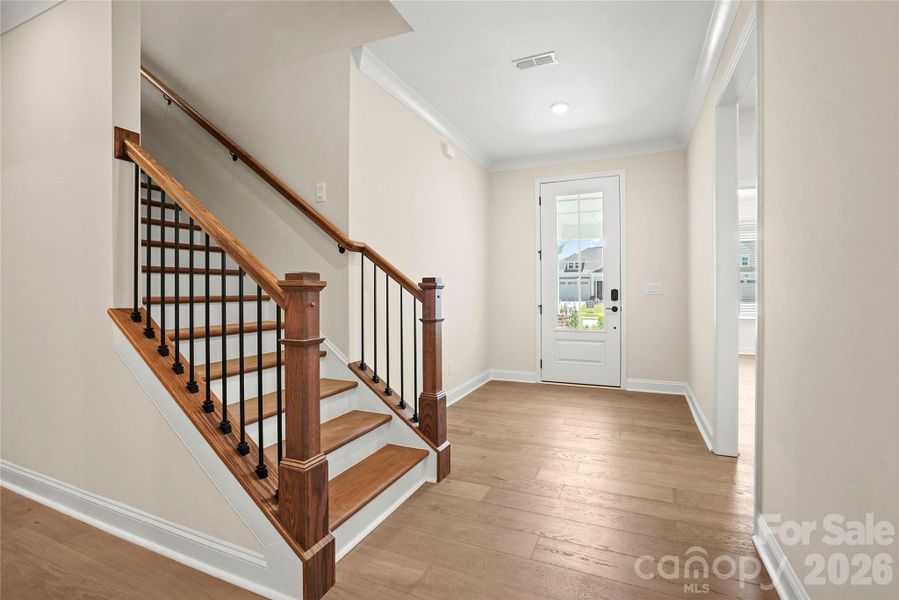 Spacious, unfurnished interior of a new home in Carolina Riverside, Belmont (Image 23).