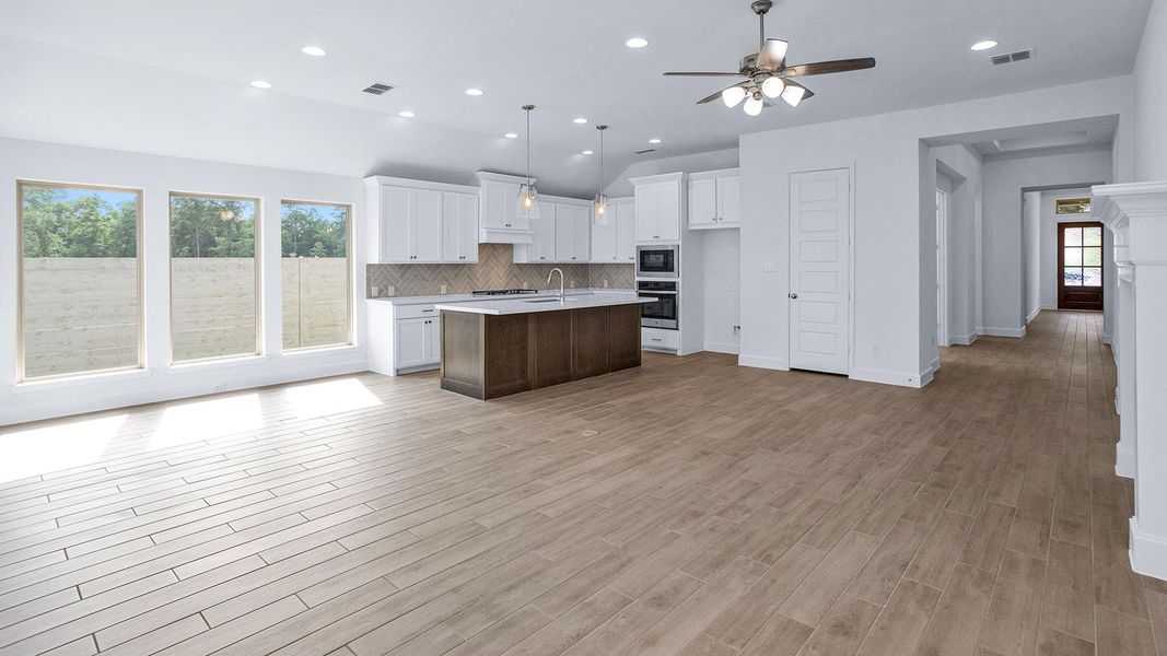 Spacious, unfurnished interior of a new home in Two Step Farm, Montgomery (Image 11). Spacious, unfurnished interior of a new home in Two Step Farm, Montgomery (Image 11).
