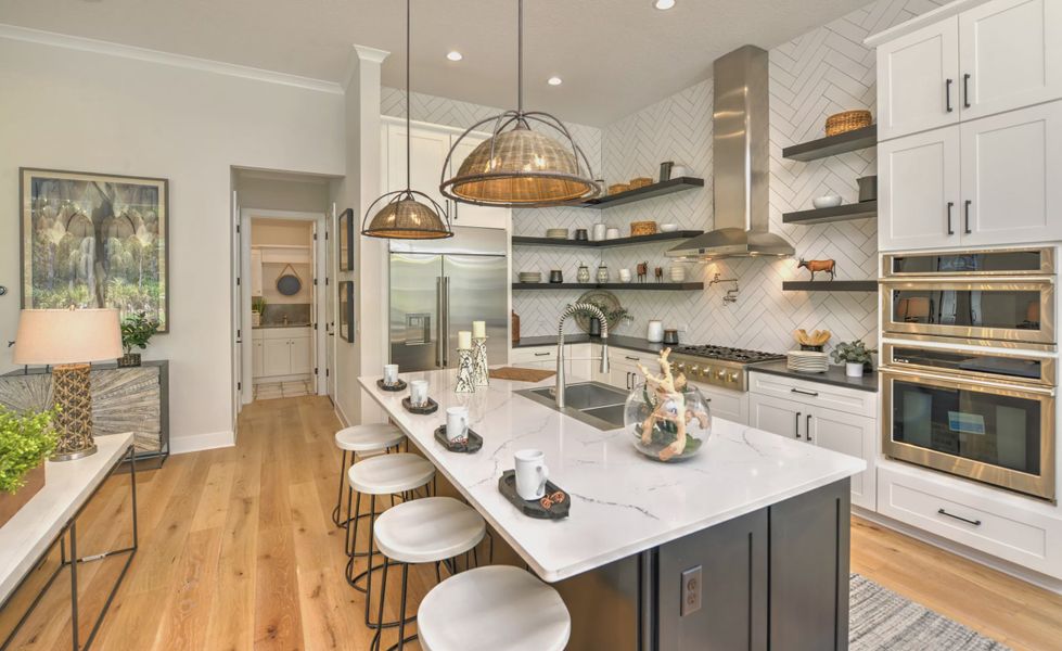 Furnished interior view inside a new home in Seven Pines, Jacksonville (Image 10).