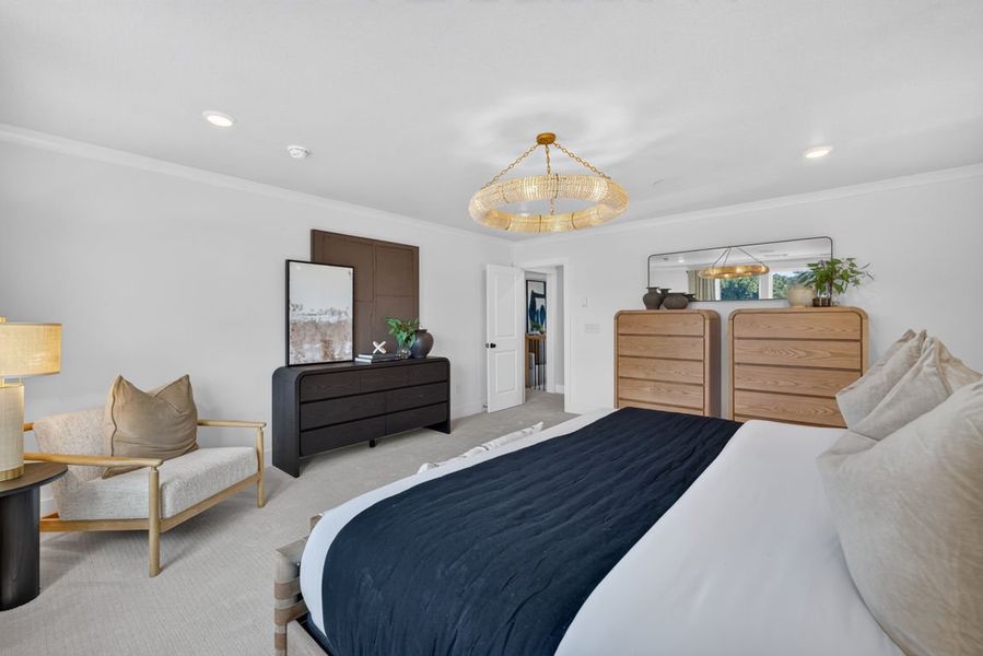 Representative furnished interior of a home built from the Oakhurst by Pulte Homes in Everhour, Newnan (Image 17).