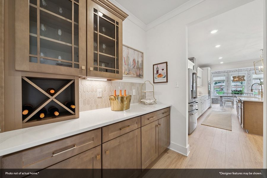 Furnished interior view inside a new home in Sweetbrier, Durham (Image 17).
