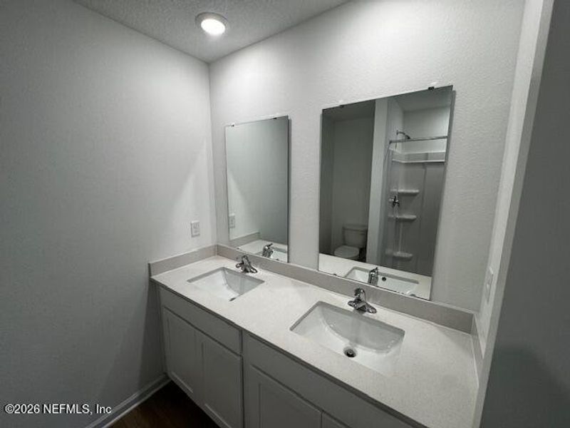 Furnished interior view inside a new home in Copes Landing, Jacksonville (Image 35).