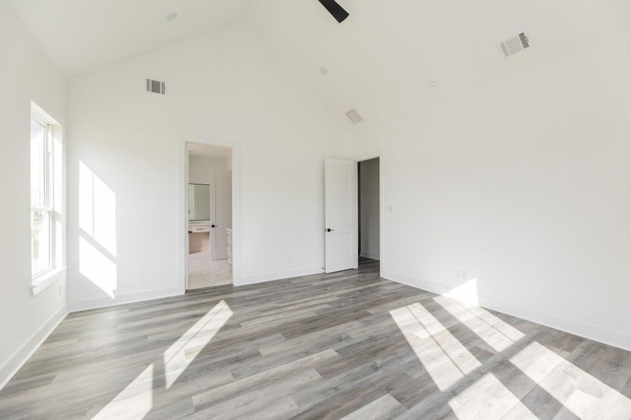 Spacious, unfurnished interior of a new home in , Cypress (Image 33).