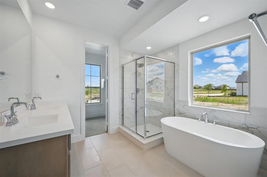 Furnished interior view inside a new home in Mantua Point: 40ft. lots, Van Alstyne (Image 23). Furnished interior view inside a new home in Mantua Point: 40ft. lots, Van Alstyne (Image 23).