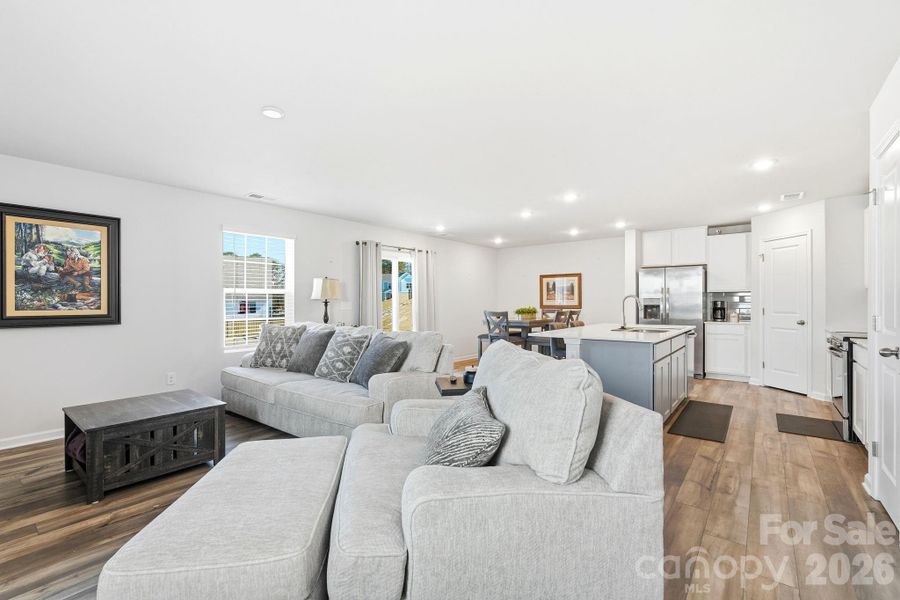 Furnished interior view inside a new home in Legacy Ridge, Catawba (Image 12).