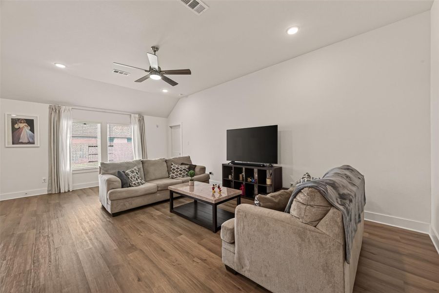 Furnished interior view inside a new home in Marvida, Cypress (Image 38). Furnished interior view inside a new home in Marvida, Cypress (Image 38).
