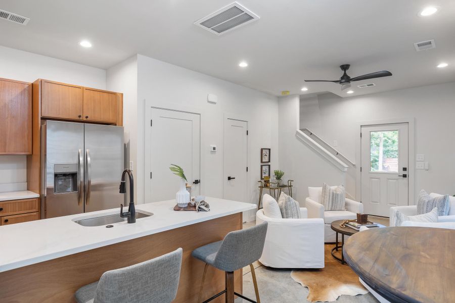 Furnished interior view inside a new home in , Hanahan (Image 19). Furnished interior view inside a new home in , Hanahan (Image 19).