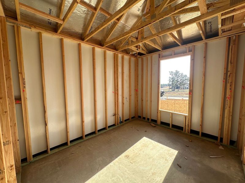 In-progress construction of a new home in La Cima, San Marcos, TX (Image 15).