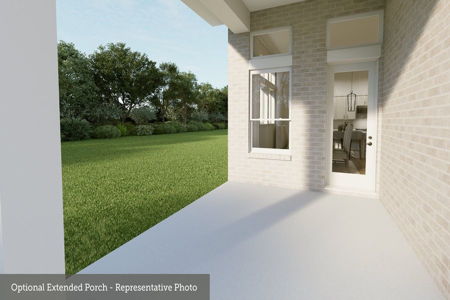 Optional Extended Porch Optional Extended Porch