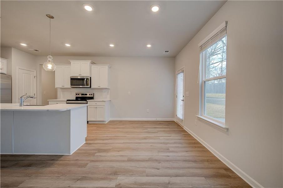 Spacious, unfurnished interior of a new home in Westminster, Covington (Image 24).