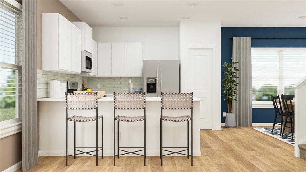 rendered photo, home is under construction