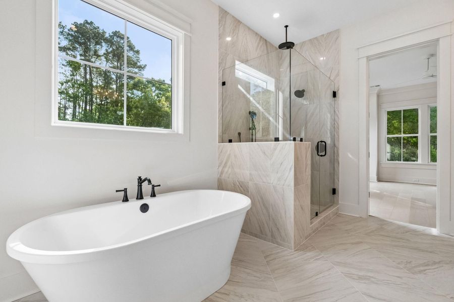 Furnished interior view inside a new home in , Johns Island (Image 8).