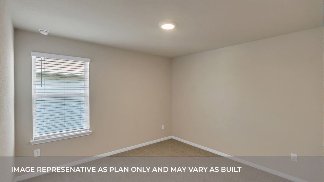 Representative unfurnished interior of a home built from the The Quincy by D.R. Horton in Rosenbusch Ranch, Leander (Image 20).
