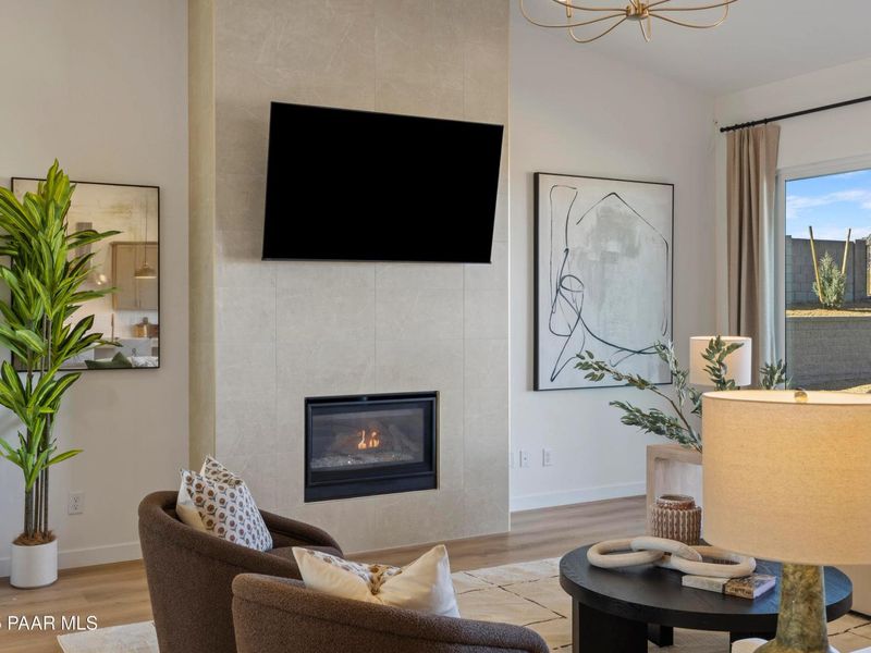 Furnished interior view inside a new home in Hidden Hills, Prescott (Image 4).