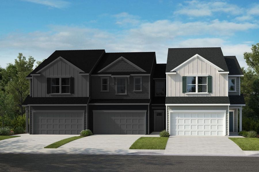 Representative exterior photo of a completed home built from the 1913 Modeled by KB Home in Brooks Mill - Reserve Series, Durham, NC (Image 19).