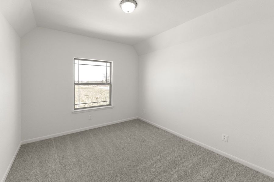 Representative unfurnished interior of a home built from the Grapevine by Pacesetter Homes in River Ranch, Van Alstyne (Image 29). Representative unfurnished interior of a home built from the Grapevine by Pacesetter Homes in River Ranch, Van Alstyne (Image 29).