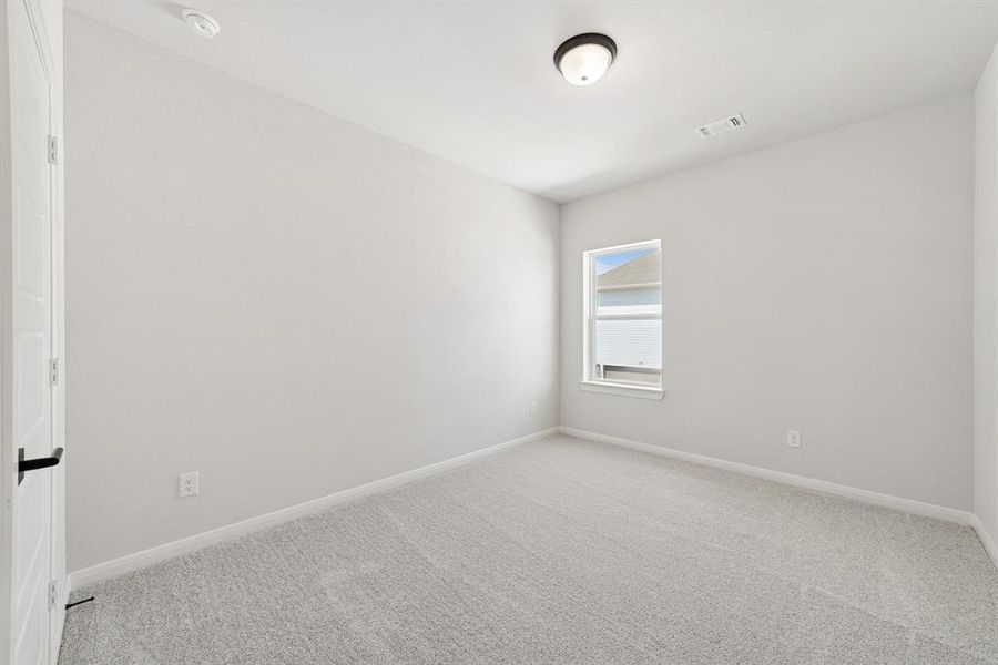 Spacious, unfurnished interior of a new home in Painted Tree Woodland West – Cottages, McKinney (Image 22). Spacious, unfurnished interior of a new home in Painted Tree Woodland West – Cottages, McKinney (Image 22).