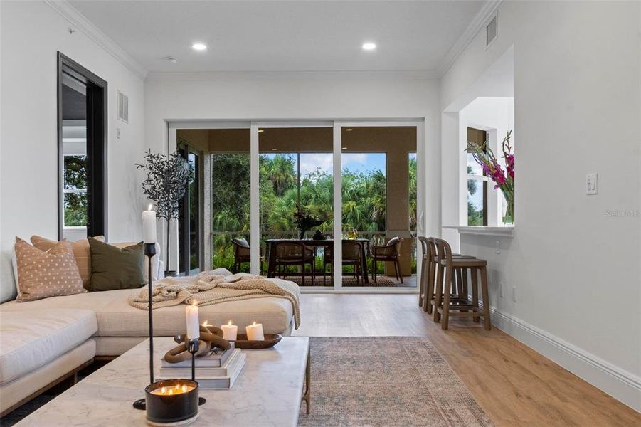 Furnished interior view inside a new home in , Palm Coast (Image 43). Furnished interior view inside a new home in , Palm Coast (Image 43).