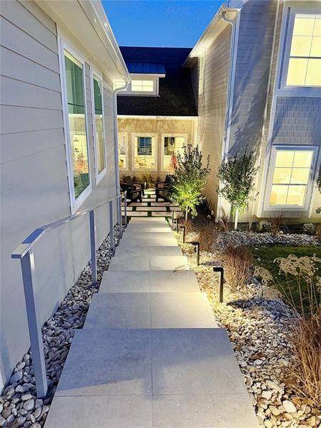 Exterior details and patio area of a home in , Eustace (Image 23).