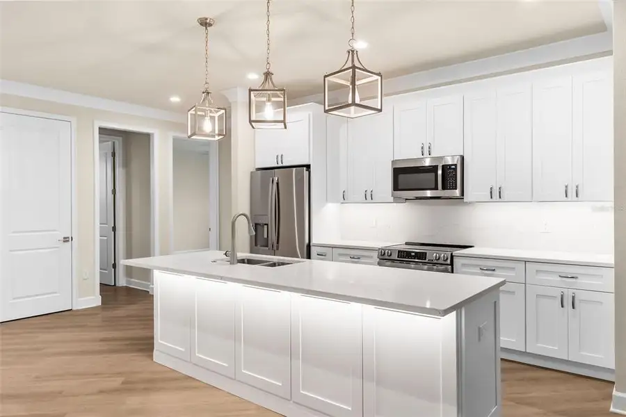 Furnished interior view inside a new home in , Tarpon Springs (Image 8).