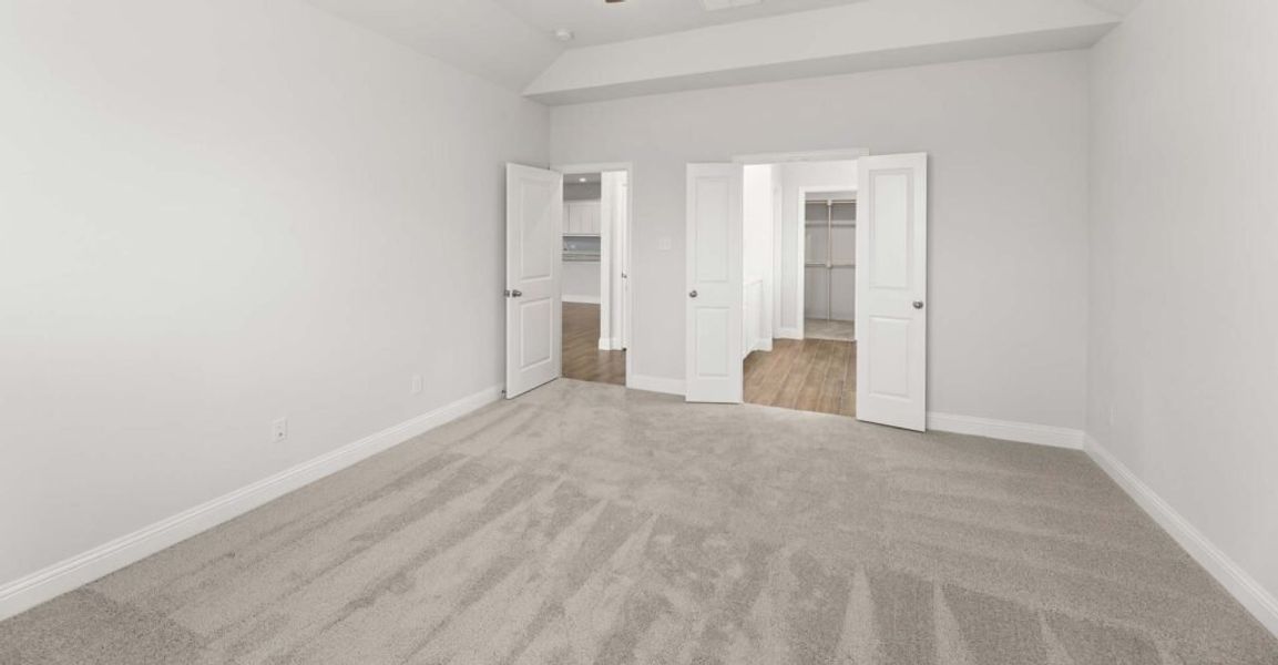 Representative exterior photo of a completed home built from the Goodrich by Impression Homes in Timberbrook, Justin, TX (Image 14).