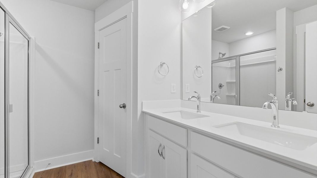Furnished interior view inside a new home in El Dorado, Spartanburg (Image 25).