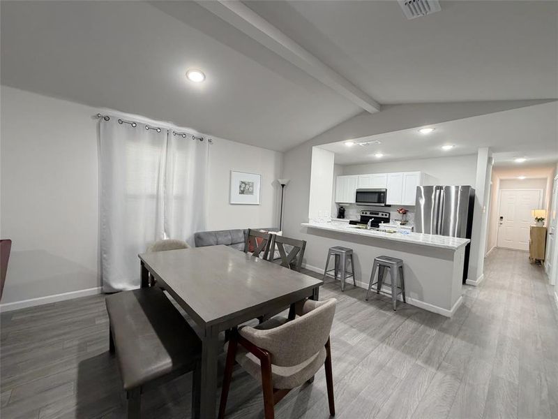 Furnished interior view inside a new home in , Abilene (Image 23).