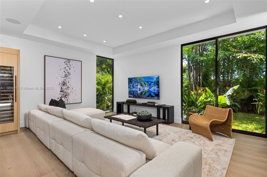 Furnished interior view inside a new home in , Miami (Image 4).