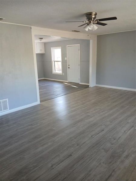 LIVING ROOM TO KITCHEN