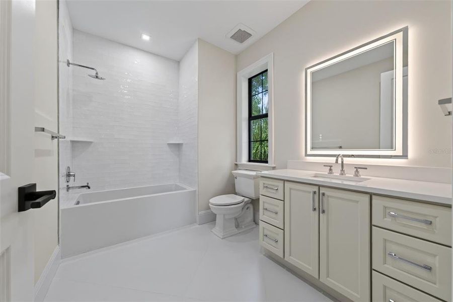 Furnished interior view inside a new home in , Sarasota (Image 49). Furnished interior view inside a new home in , Sarasota (Image 49).