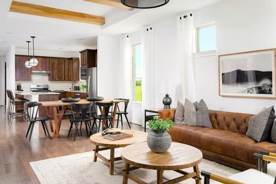 MODEL HOME images may NOT be consistent with the finished product.