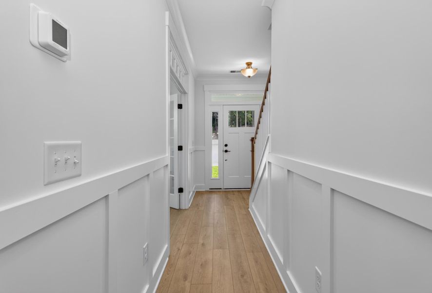 Spacious, unfurnished interior of a new home in True Cedar at Woodside Plantation, Aiken (Image 10). Spacious, unfurnished interior of a new home in True Cedar at Woodside Plantation, Aiken (Image 10).