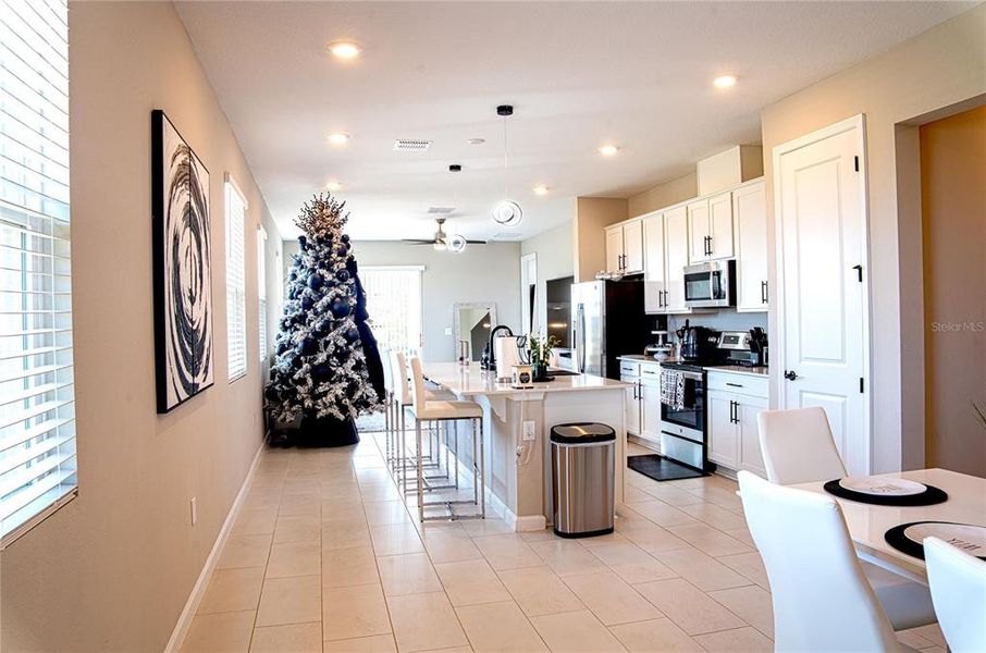 Furnished interior view inside a new home in , Haines City (Image 18).
