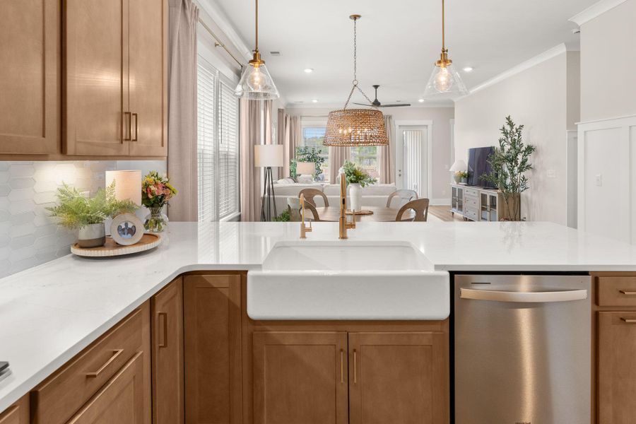 Furnished interior view inside a new home in Midtown at Nexton, Summerville (Image 31).