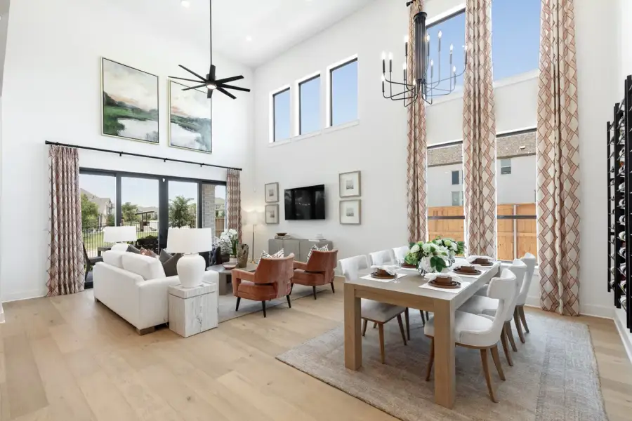 Representative Dining Room - some options shown