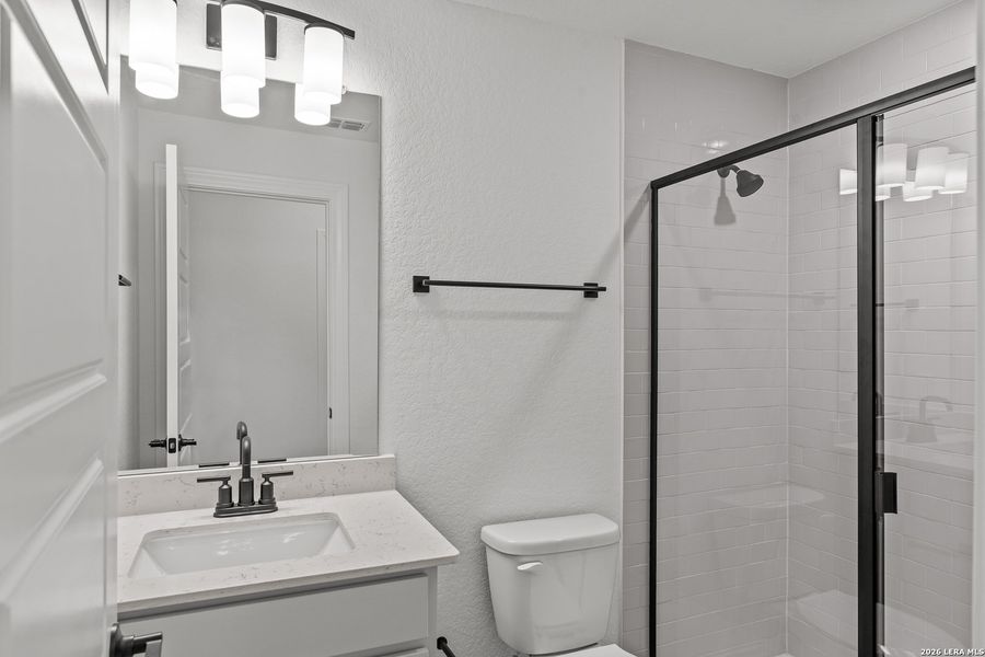 Furnished interior view inside a new home in Bison Ridge, San Antonio (Image 27).
