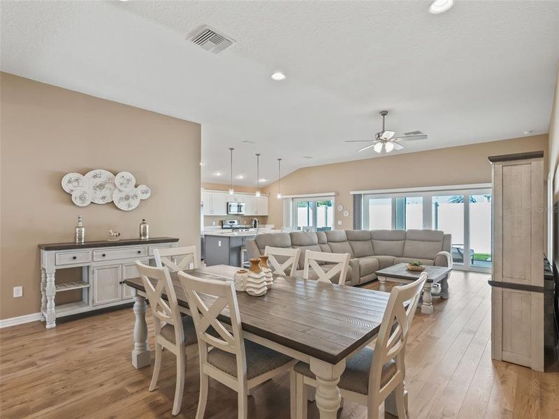 Furnished interior view inside a new home in , The Villages (Image 8).