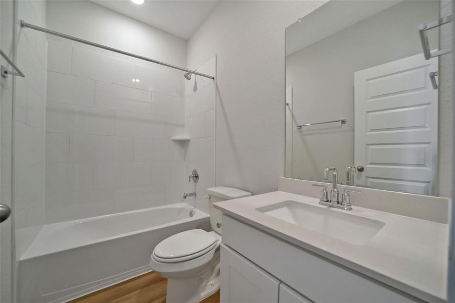 Furnished interior view inside a new home in Sunterra, Katy (Image 130). Furnished interior view inside a new home in Sunterra, Katy (Image 130).