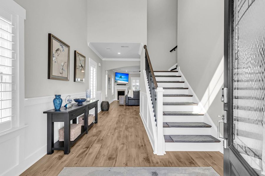 Furnished interior view inside a new home in Hewing Farms, Summerville (Image 15).