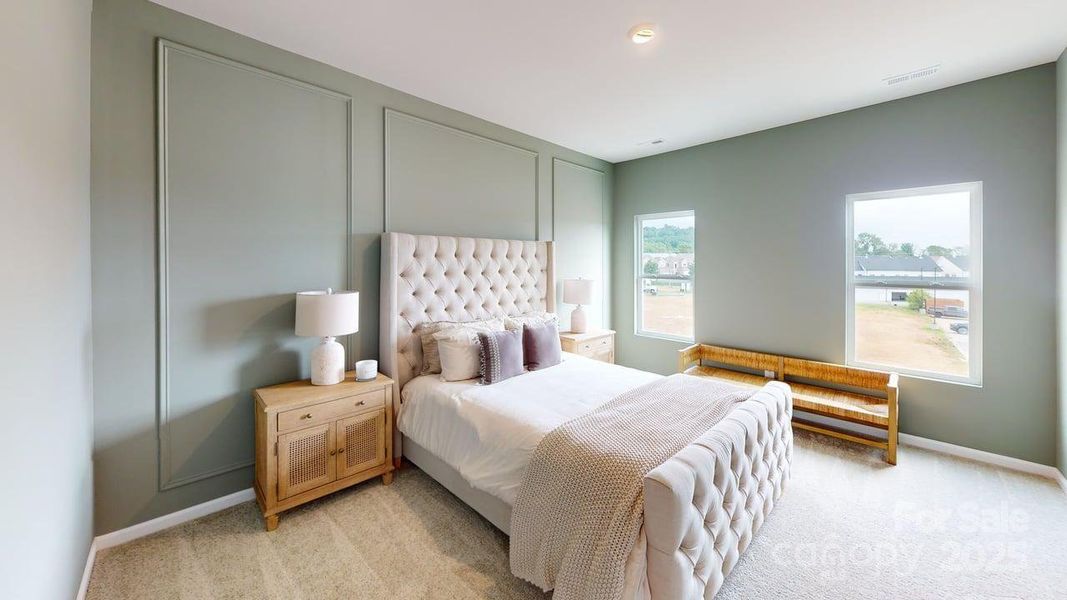 Furnished interior view inside a new home in Vanguard at Vermillion, Huntersville (Image 5).