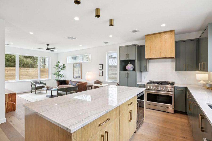 Furnished interior view inside a new home in , Austin (Image 12).