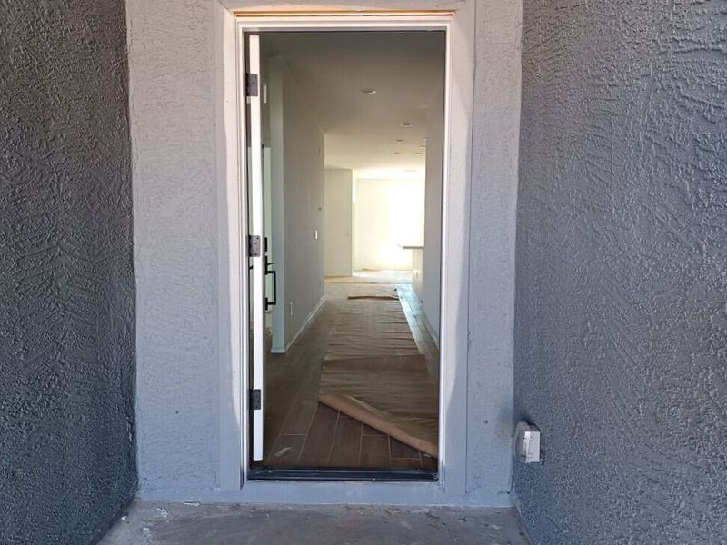 Covered entryway