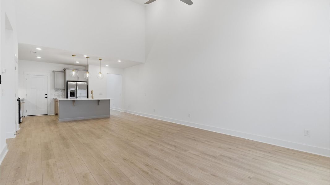Furnished interior view inside a new home in Village at Midway, Anderson (Image 9).