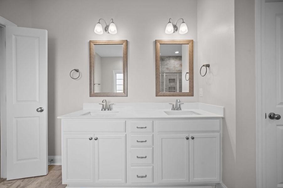 Furnished interior view inside a new home in The Preserve at Langston, Winterville (Image 13). Furnished interior view inside a new home in The Preserve at Langston, Winterville (Image 13).