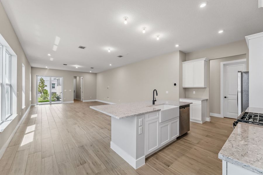 Representative furnished interior of a home built from the Monarch by Mattamy Homes in Newfield, Palm City (Image 5).