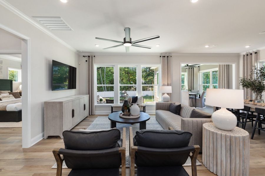 Representative furnished interior of a home built from the Stonebrook by Pulte Homes in The Retreat at Salem Glen, Clemmons (Image 26). Representative furnished interior of a home built from the Stonebrook by Pulte Homes in The Retreat at Salem Glen, Clemmons (Image 26).