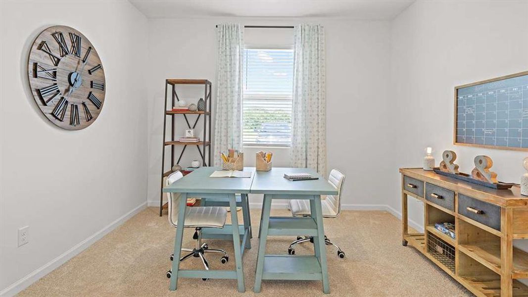 Furnished interior view inside a new home in The Preserve at Agricultural Village, Perry (Image 30). Furnished interior view inside a new home in The Preserve at Agricultural Village, Perry (Image 30).