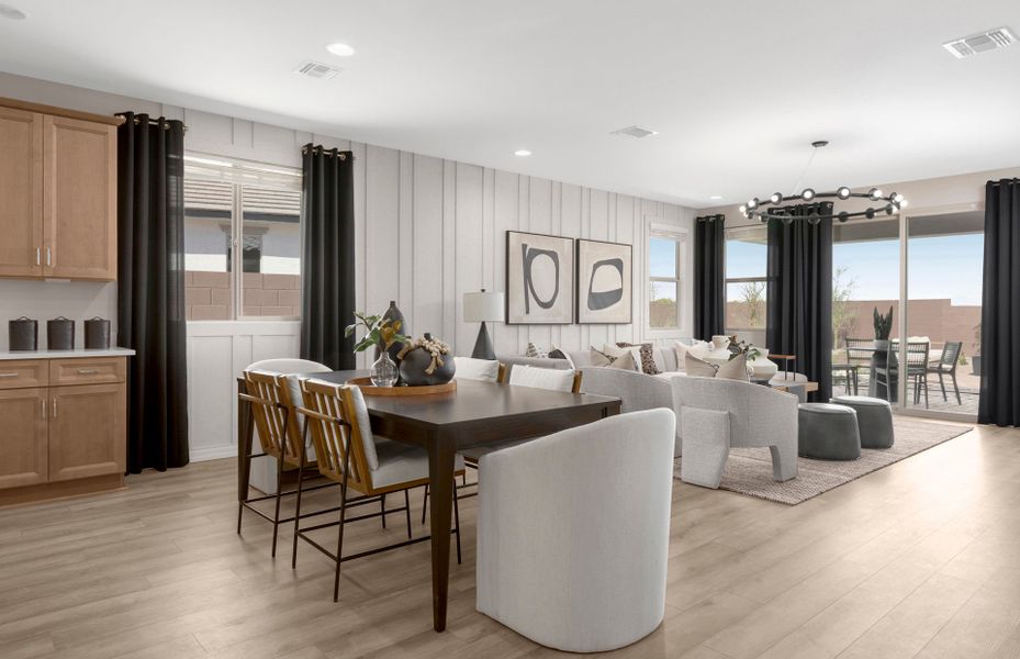 Representative furnished interior of a home built from the Barletta by Pulte Homes in Alamar, Tolleson (Image 15).