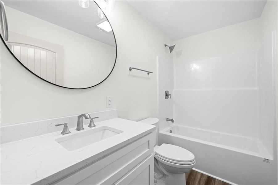 Furnished interior view inside a new home in , Dalton (Image 3).